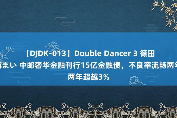   【DJDK-013】Double Dancer 3 篠田ゆう 三浦まい 中邮奢华金融刊行15亿金融债，不良率流畅两年超越3%